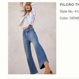 Wide Leg Jeans - Anthropologie - Pilcro